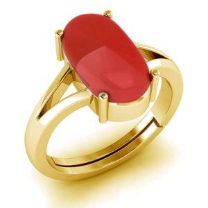 Moonga (Red Coral) Ring